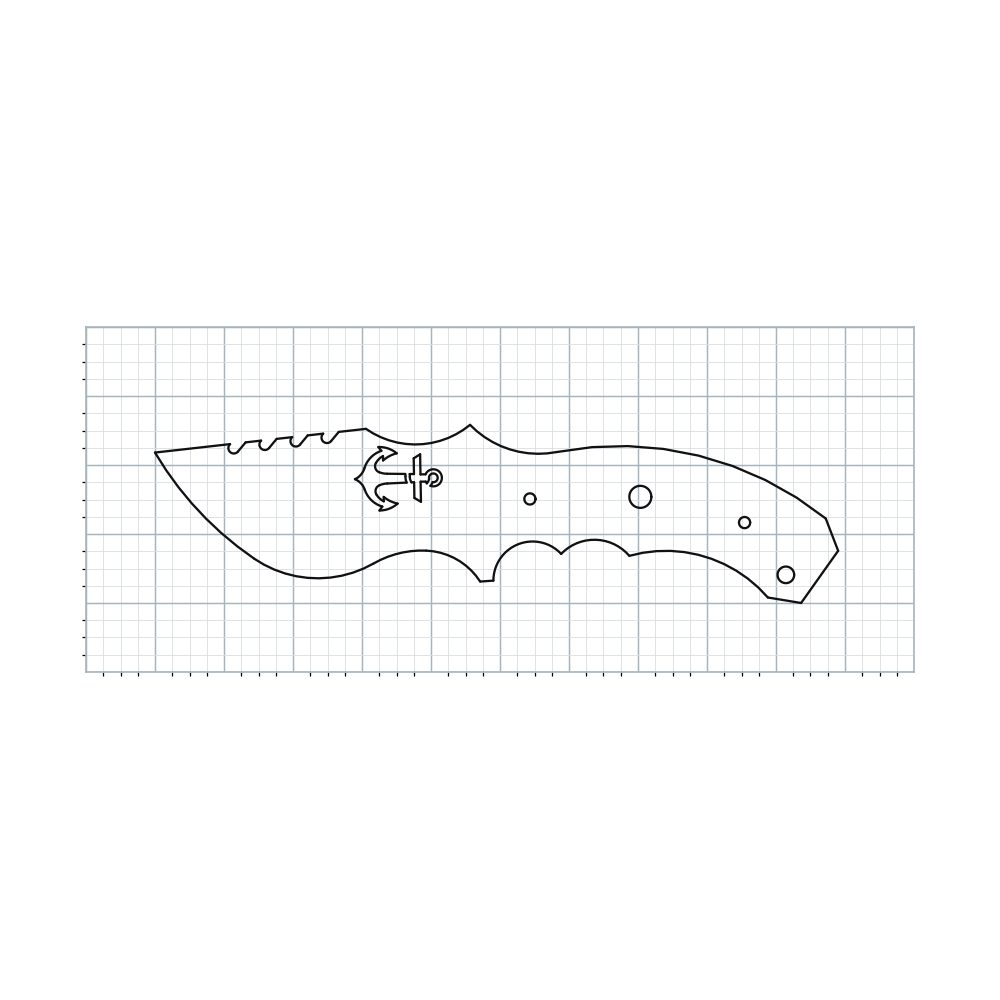 Knife Blank 018