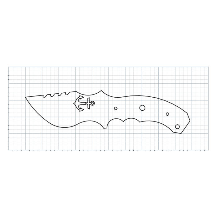 Knife Blank 018