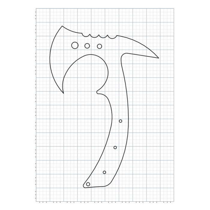 Knife Blank 410