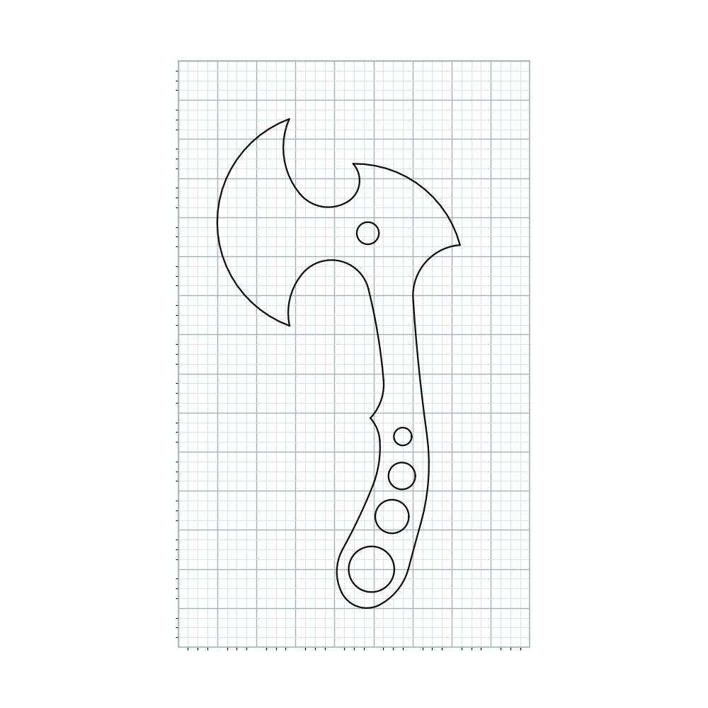 Knife Blank 411