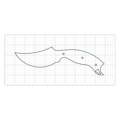 Knife Blank 019