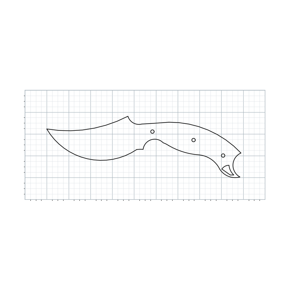 Knife Blank 019