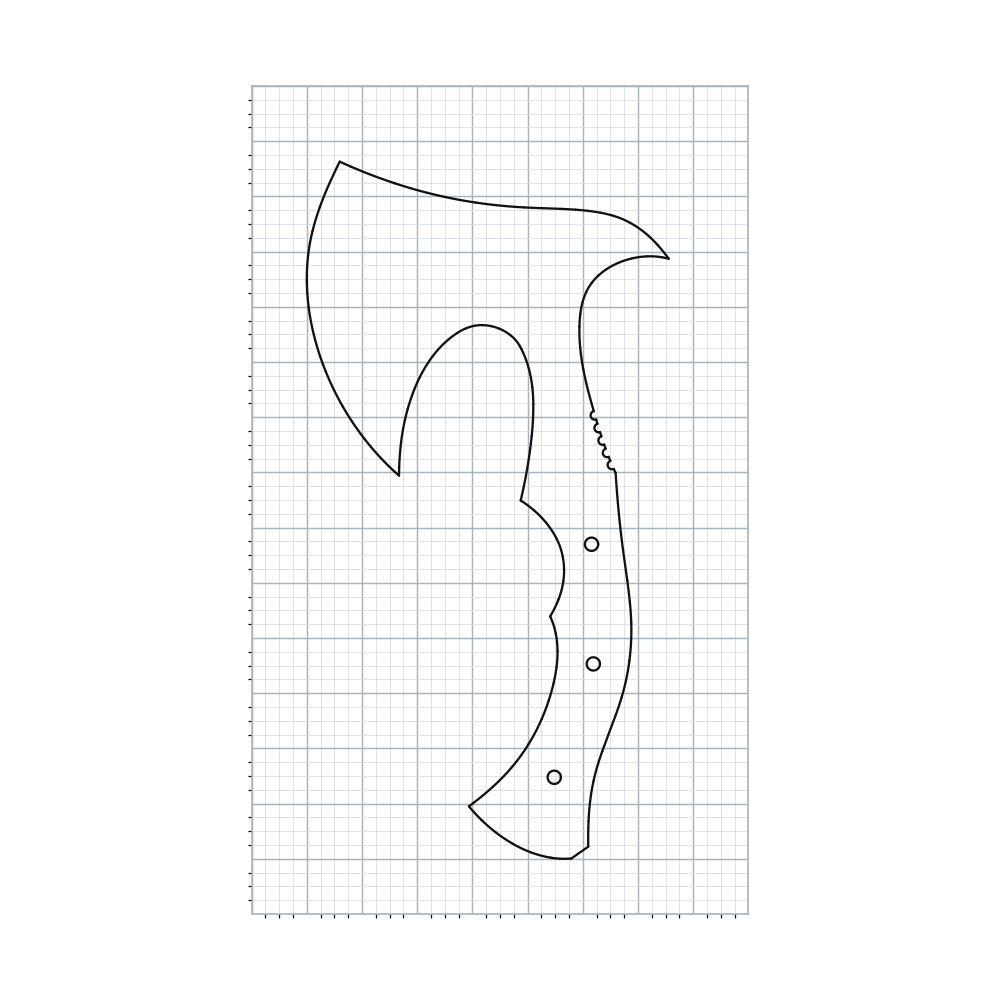 Knife Blank 412