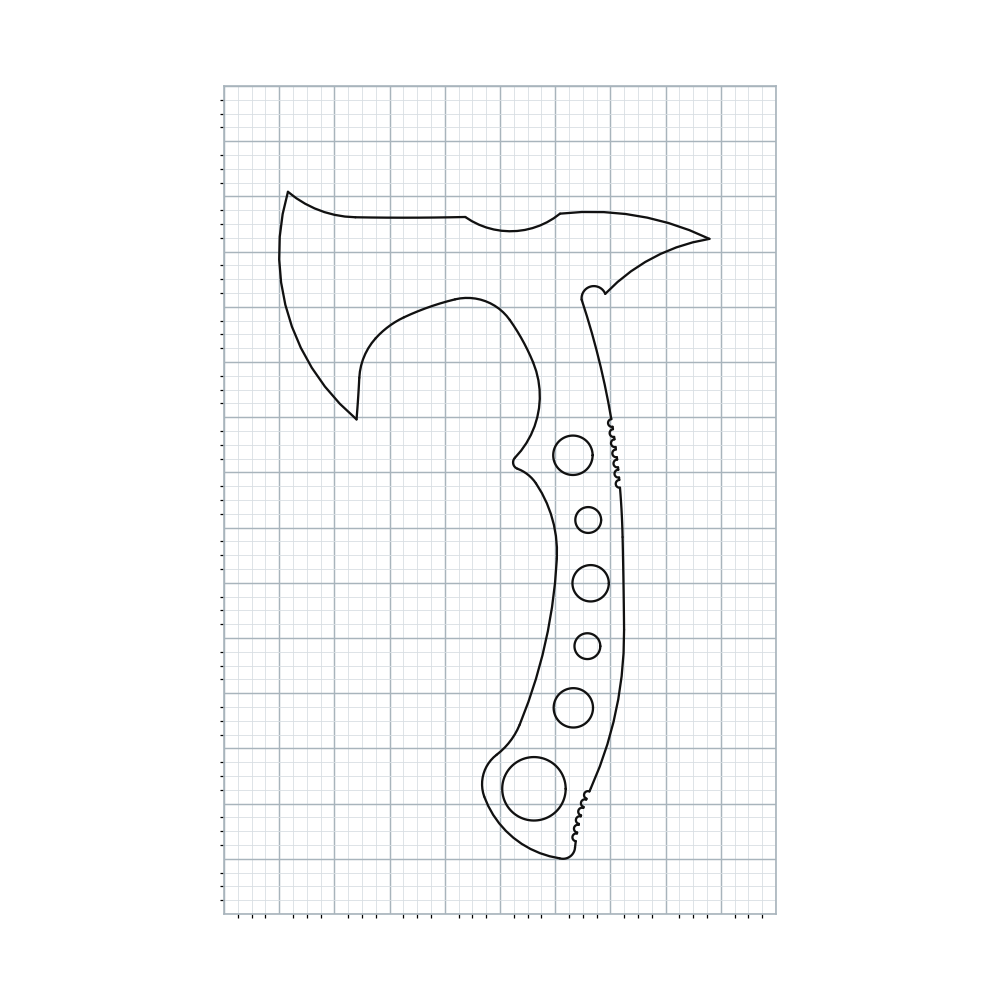 Knife Blank 414