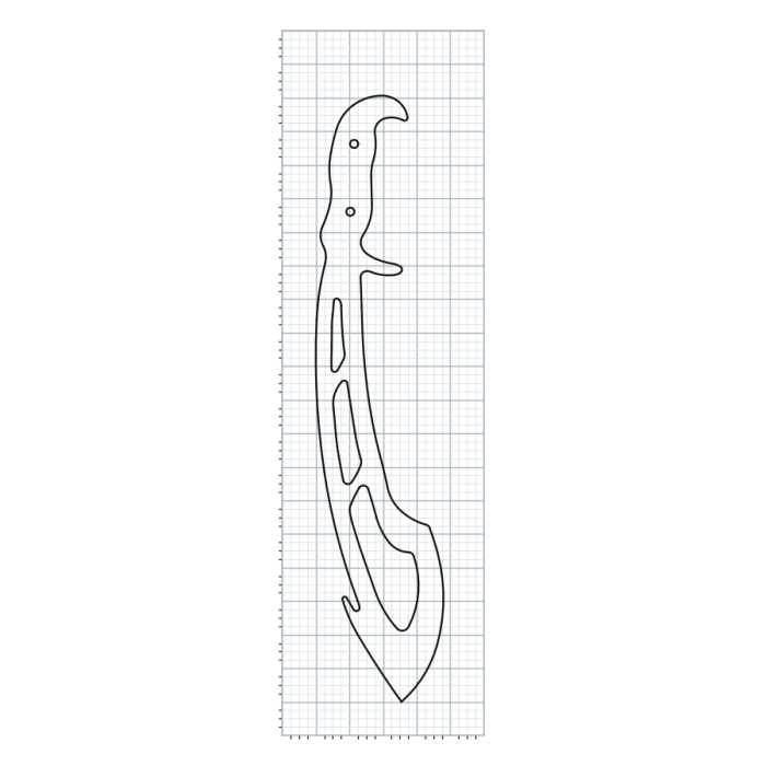 Knife Blank 422