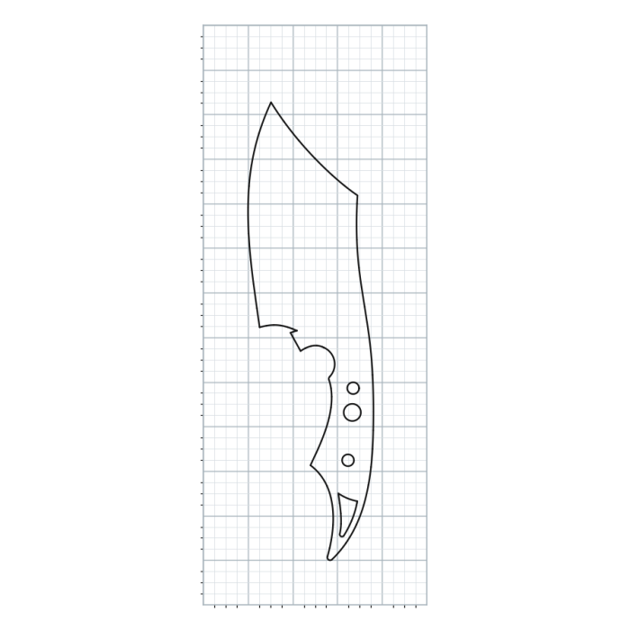 Knife Blank 445
