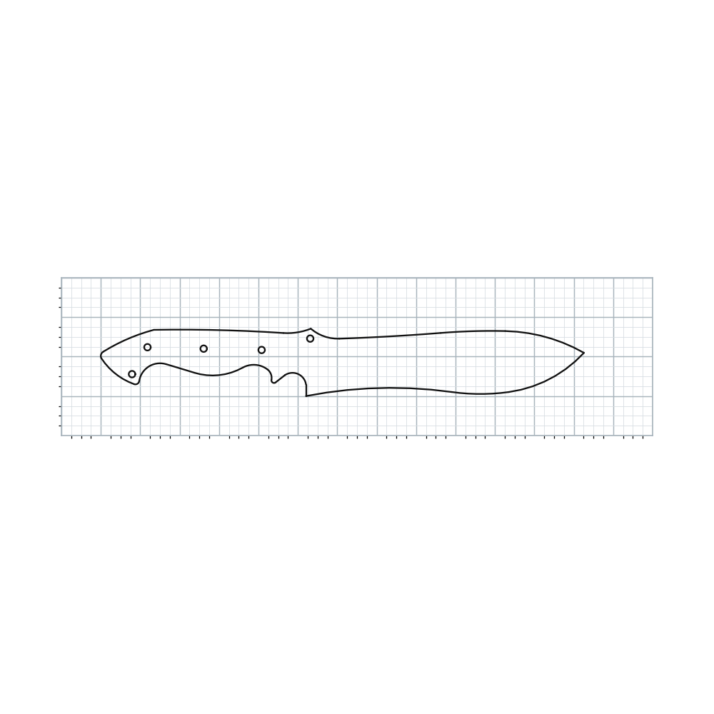 Knife Blank 455