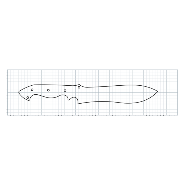 Knife Blank 455