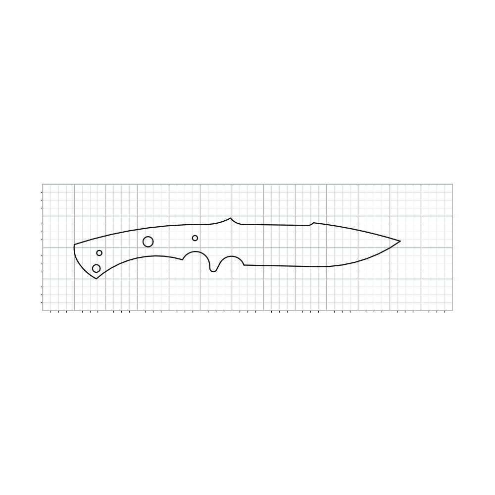 Knife Blank 457