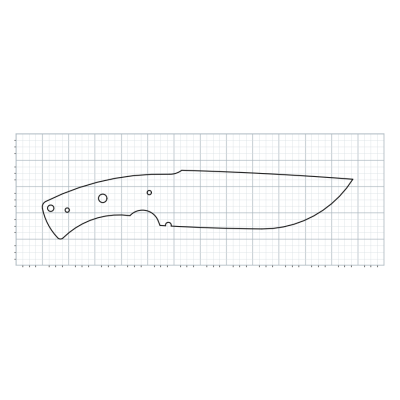 Knife Blank 458