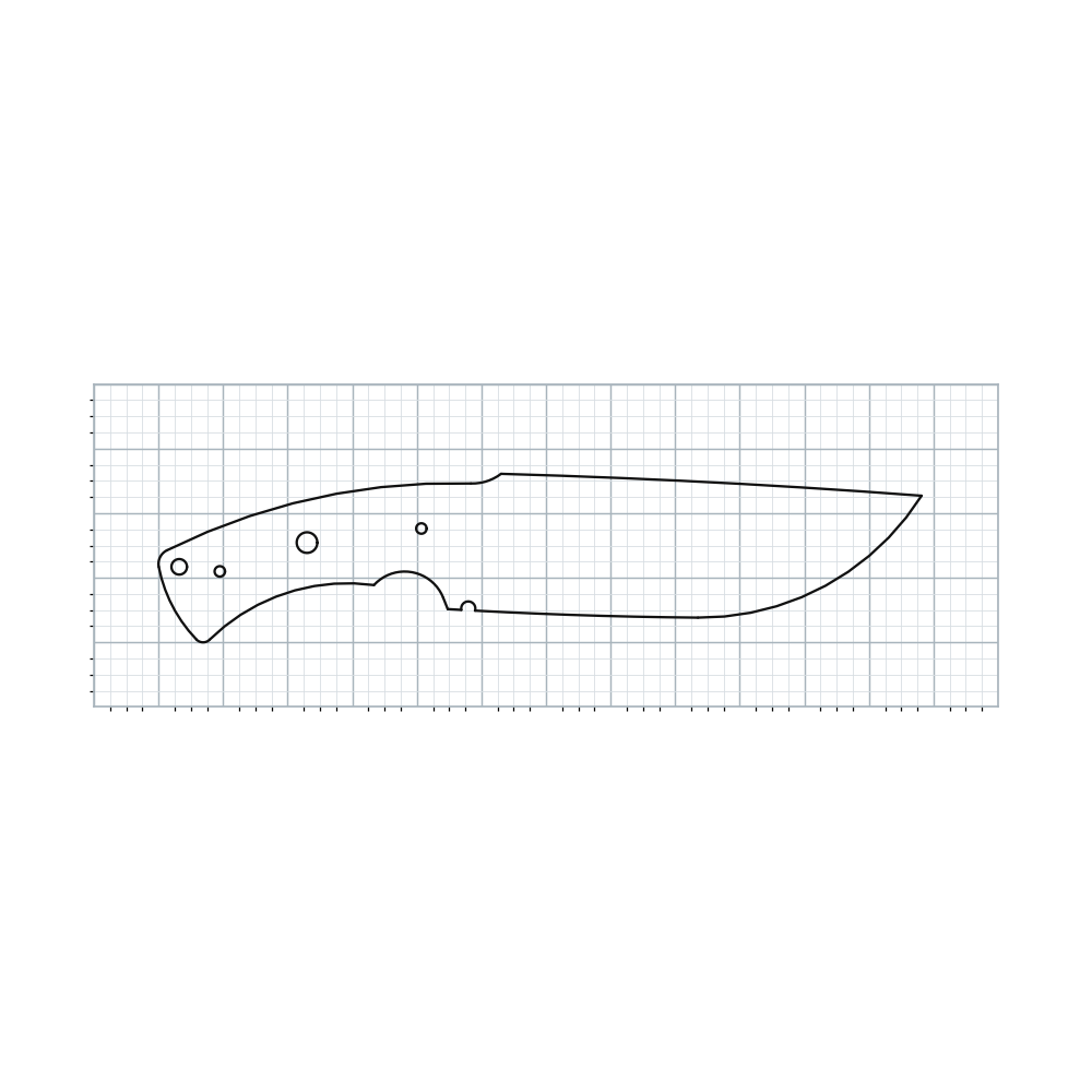 Knife Blank 458