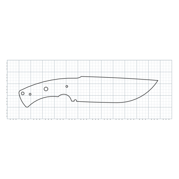Knife Blank 458