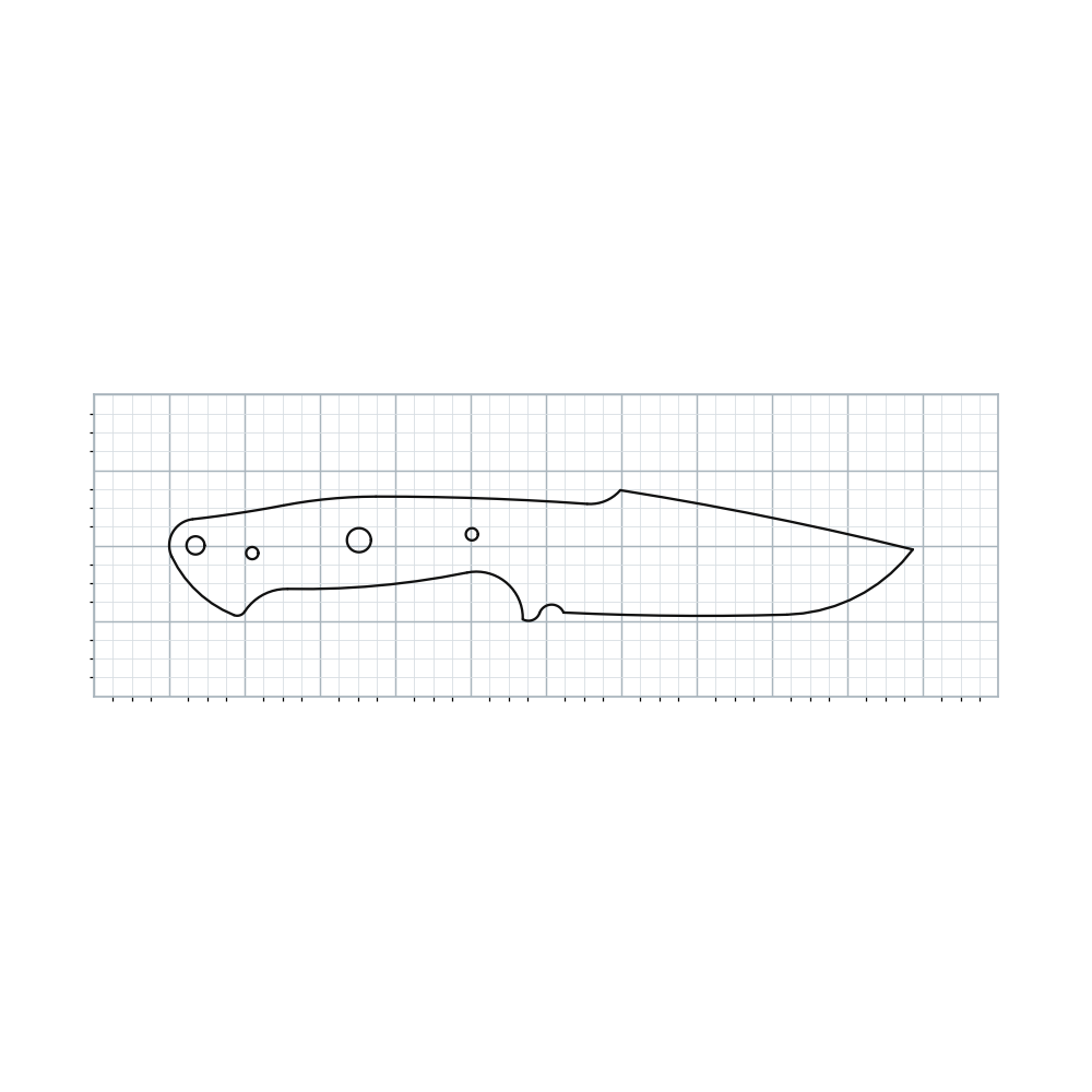 Knife Blank 476