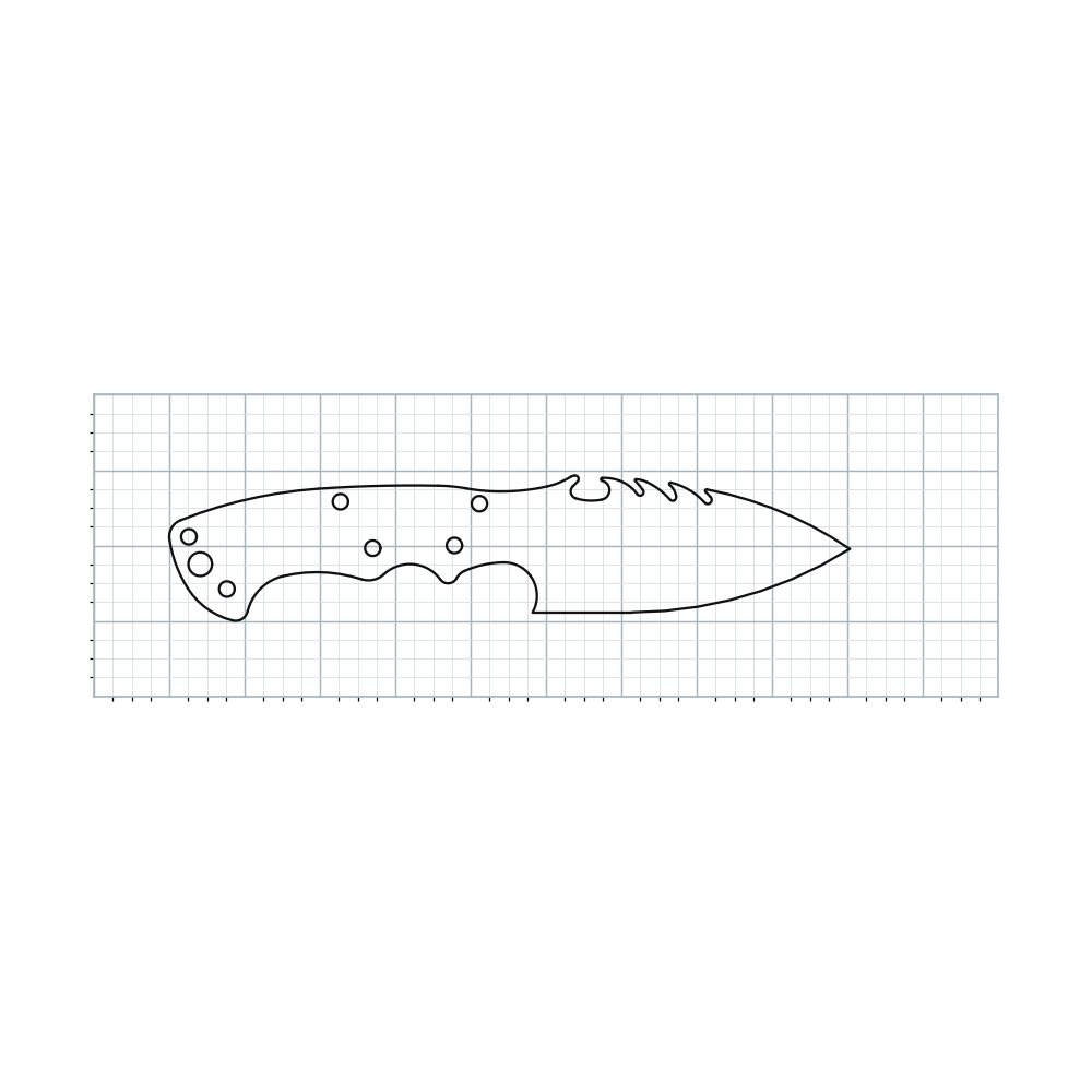 Knife Blank 483