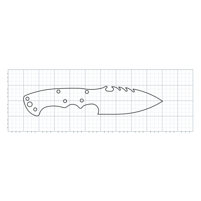 Knife Blank 483