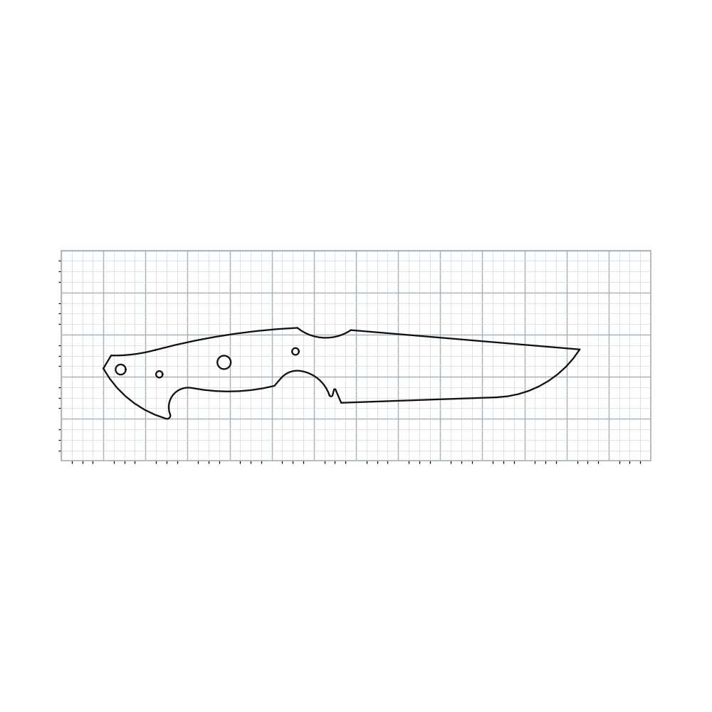 Knife Blank 487