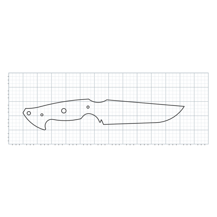 Knife Blank 487