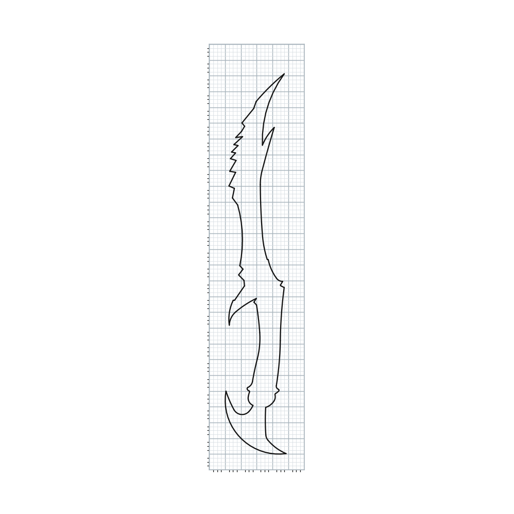Knife Blank 496