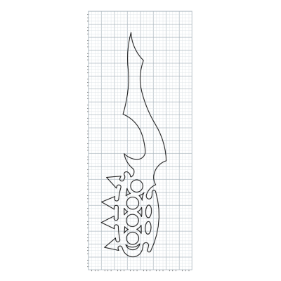 Knife Blank 498