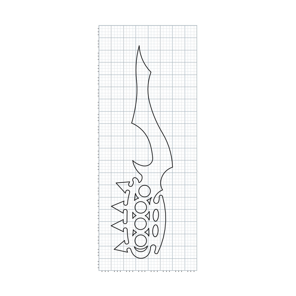 Knife Blank 498
