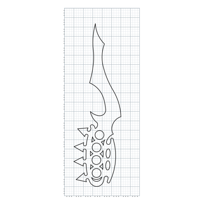 Knife Blank 498