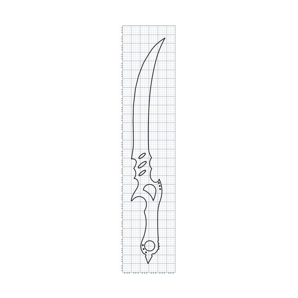 Knife Blank 499