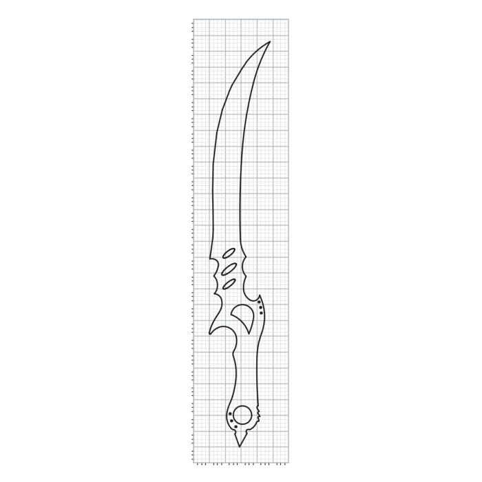 Knife Blank 499