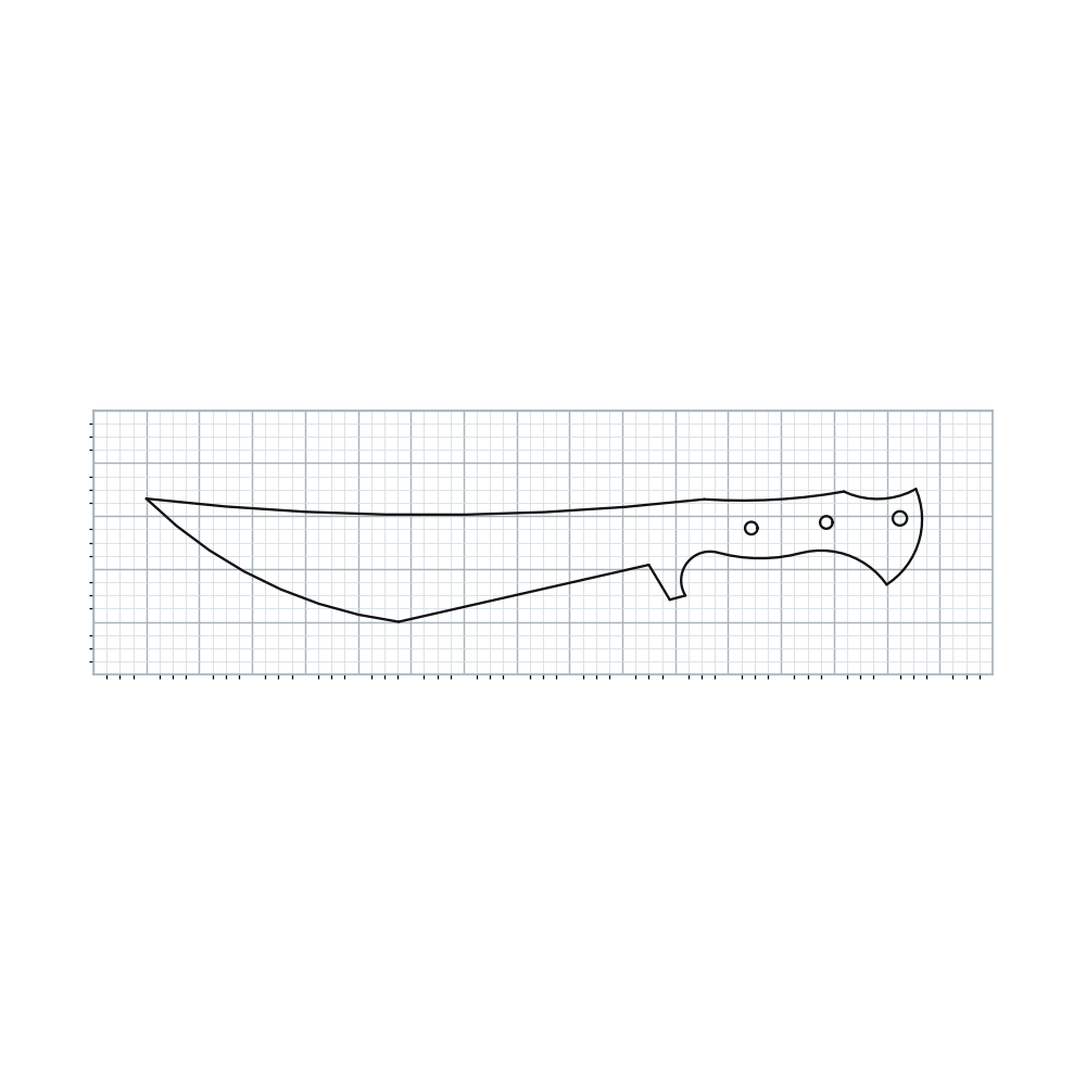 Knife Blank 028