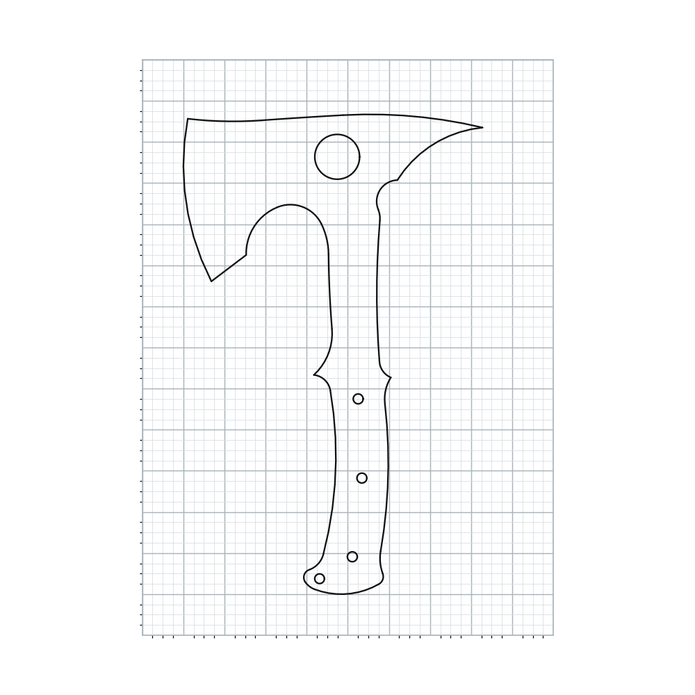 Knife Blank 509