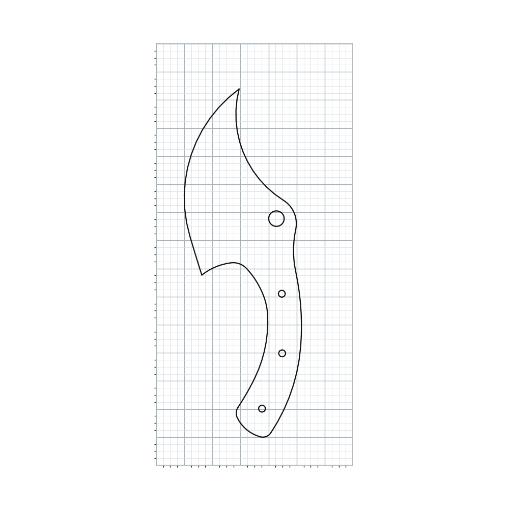 Knife Blank 519