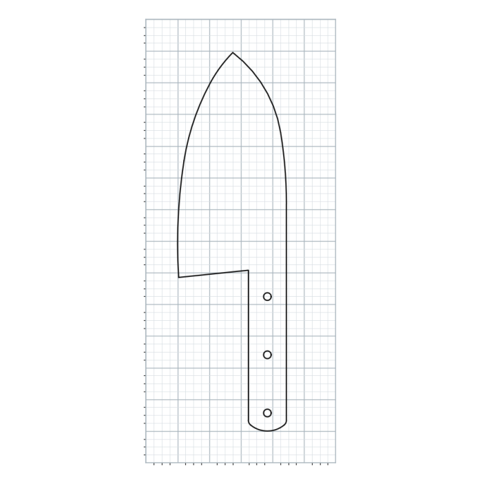 Knife Blank 523