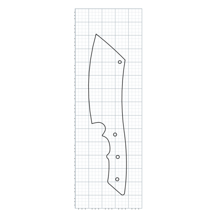 Knife Blank 534