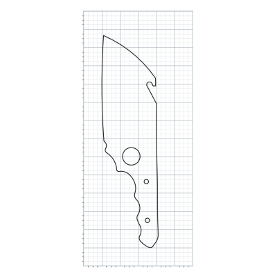 Knife Blank 536