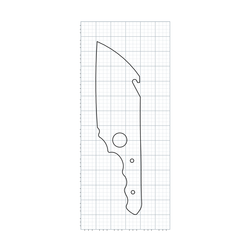Knife Blank 536