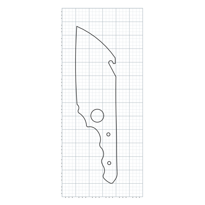 Knife Blank 536