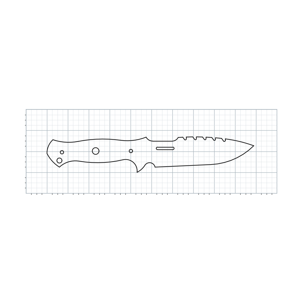 Knife Blank 538