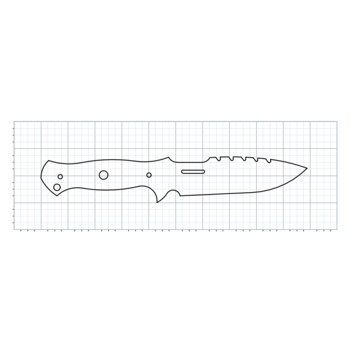 Knife Blank 538