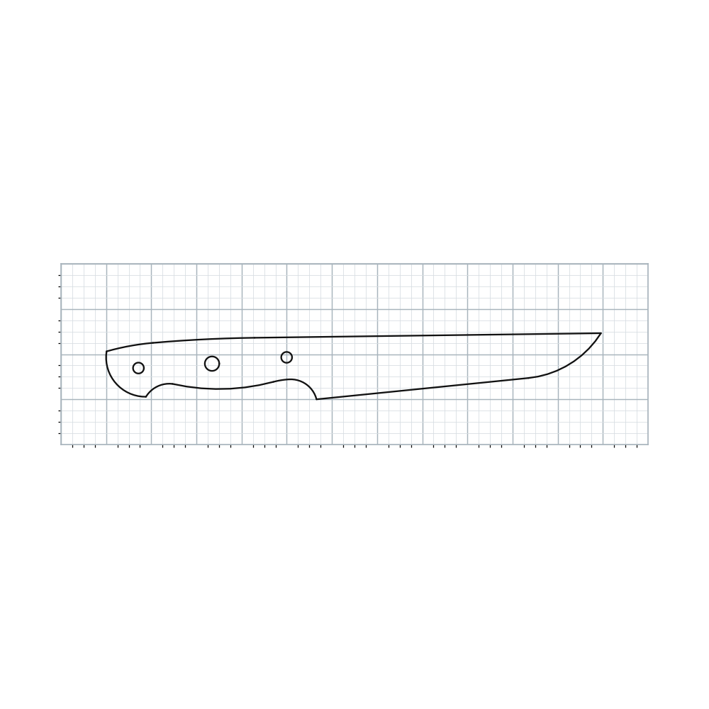 Knife Blank 543