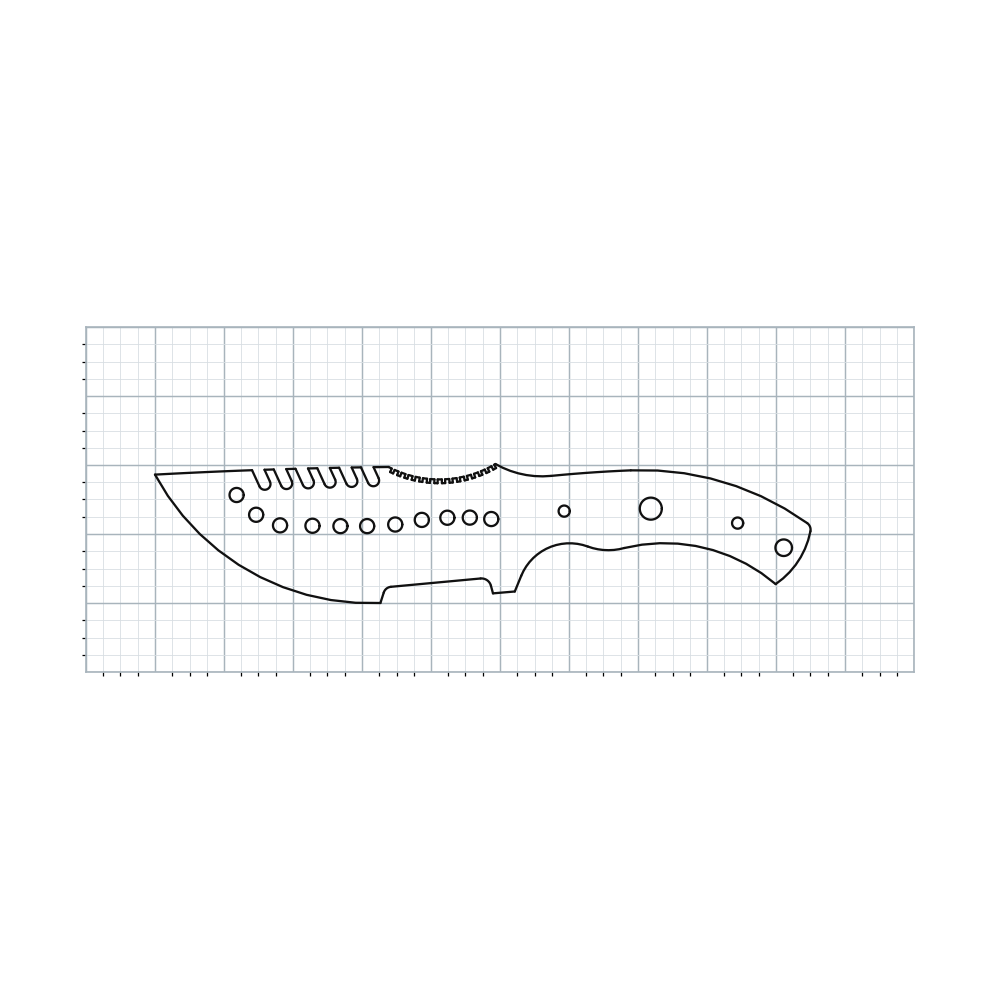 Knife Blank 013