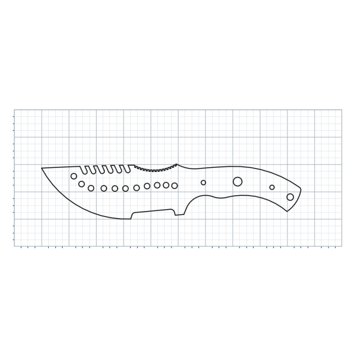 Knife Blank 013