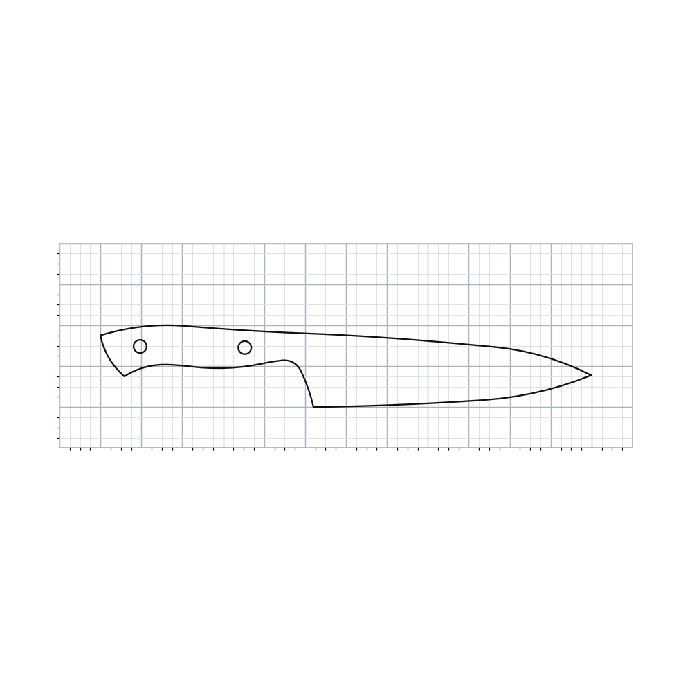 Knife Blank 038