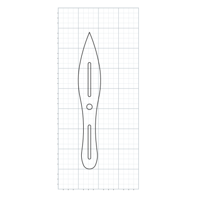 Knife Blank 058