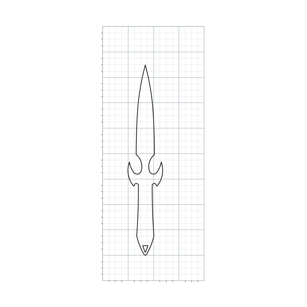 Knife Blank 074